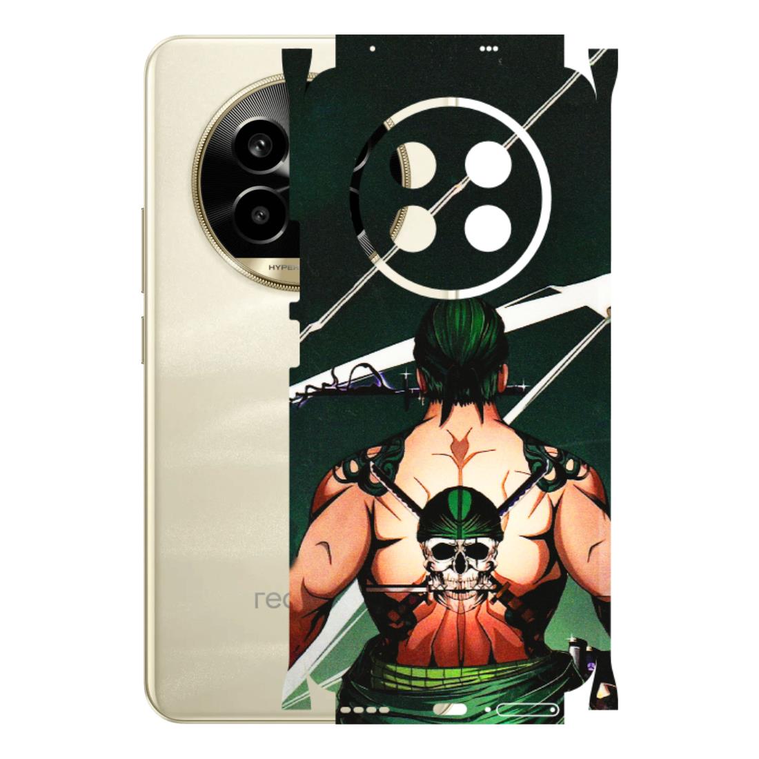 Realme Phone Skins (All Models) - Zoro Anime - 3D Embossed Finish (L-23) Realme 14 Pro Lite