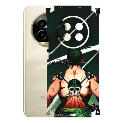 Realme Phone Skins (All Models) - Zoro Anime - 3D Embossed Finish (L-23) Realme 14 Pro Lite