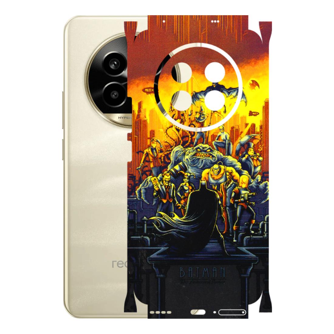 Realme Phone Skins (All Models) - Games Doodles - 3D Embossed Finish (L-24) Realme 14 Pro Lite