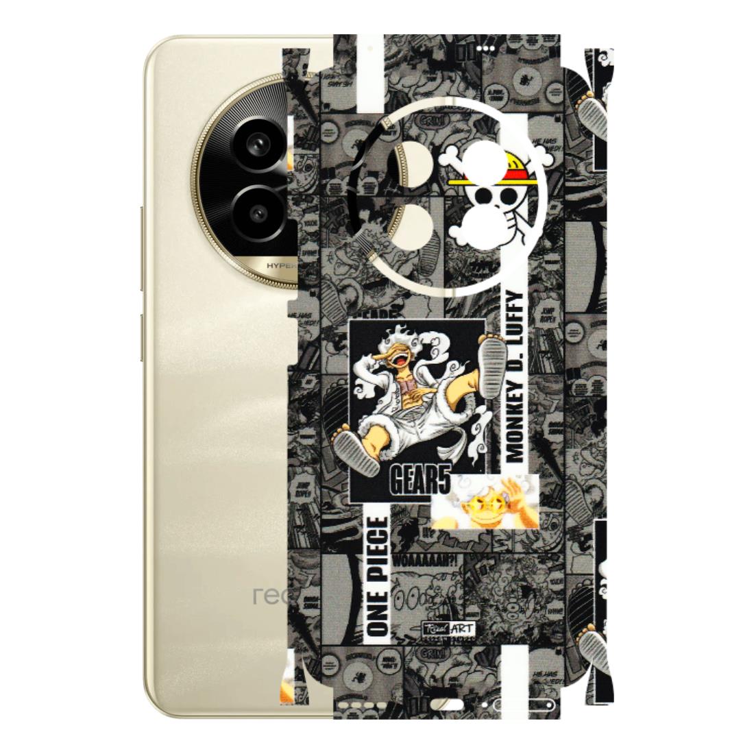 Realme Phone Skins (All Models) - Cuffy Anime MonkeyCamic - 3D Embossed Finish (L-242) Realme 14 Pro Lite