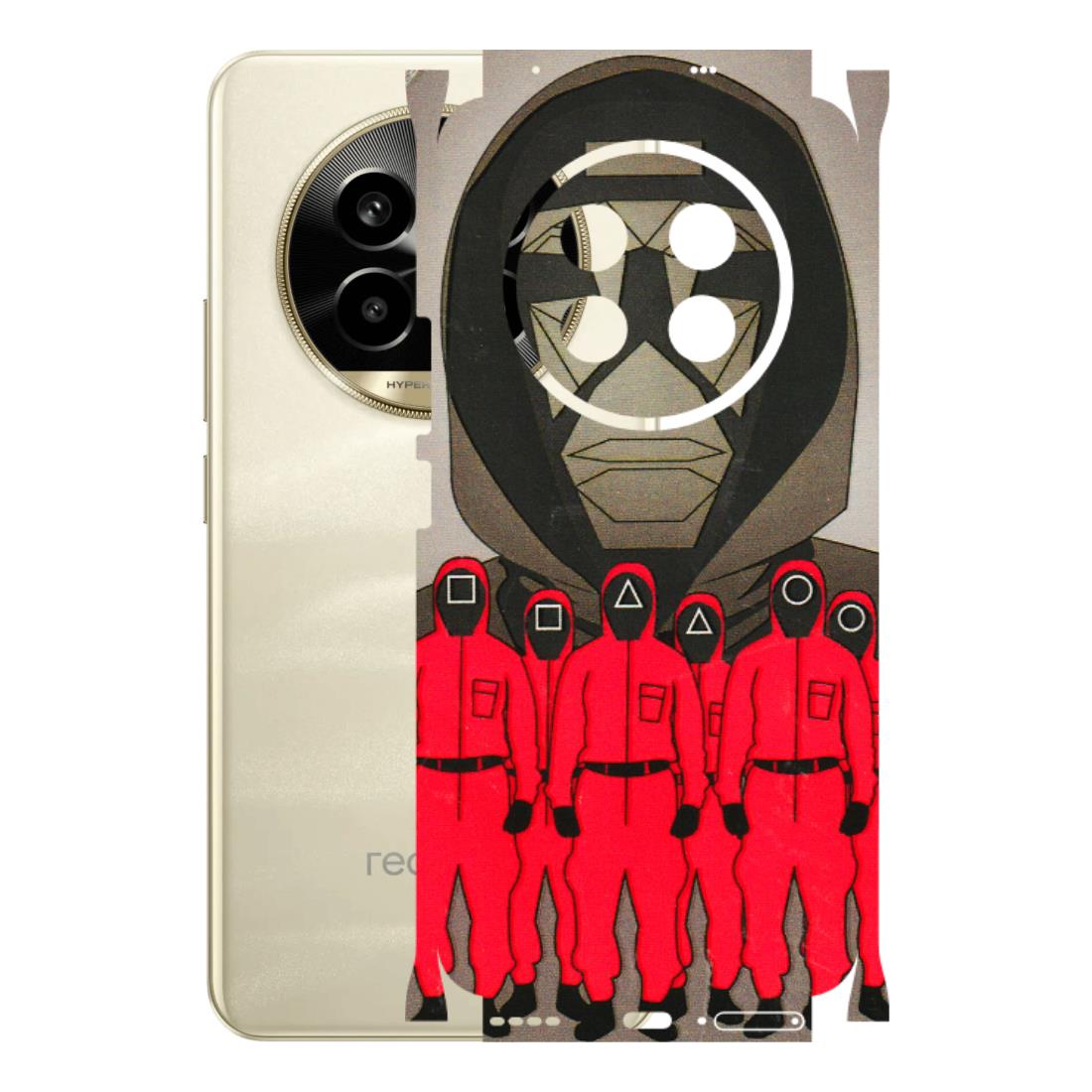 Realme Phone Skins (All Models) - Squid Game Hero - 3D Embossed Finish (L-245) Realme 14 Pro Lite