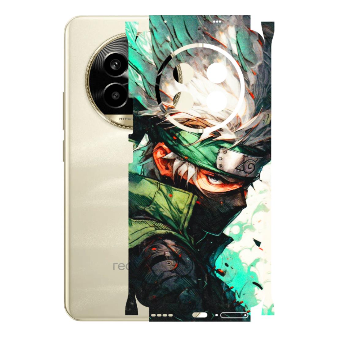 Realme Phone Skins (All Models) - Kakashi Side Profile - 3D Embossed Finish (L-249) Realme 14 Pro Lite