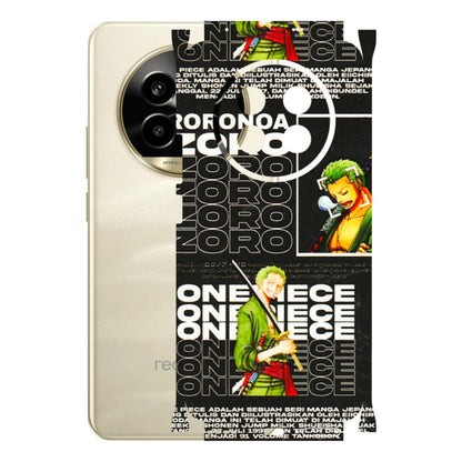 Realme Phone Skins (All Models) - One Piece Zoro - 3D Embossed Finish (L-250) Realme 14 Pro Lite
