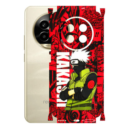 Realme Phone Skins (All Models) - Kakashi Red Anime - 3D Embossed Finish (L-251) Realme 14 Pro Lite