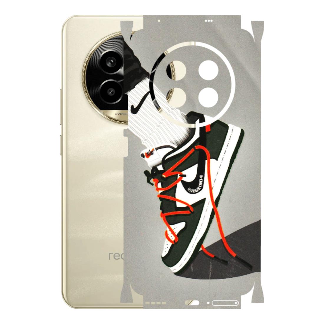 Realme Phone Skins (All Models) - New Grey Sneaker - 3D Embossed Finish (L-261) Realme 14 Pro Lite