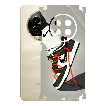 Realme Phone Skins (All Models) - New Grey Sneaker - 3D Embossed Finish (L-261) Realme 14 Pro Lite