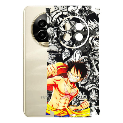Realme Phone Skins (All Models) - Anime Comics Games Doodles - 3D Embossed Finish (L-27) Realme 14 Pro Lite