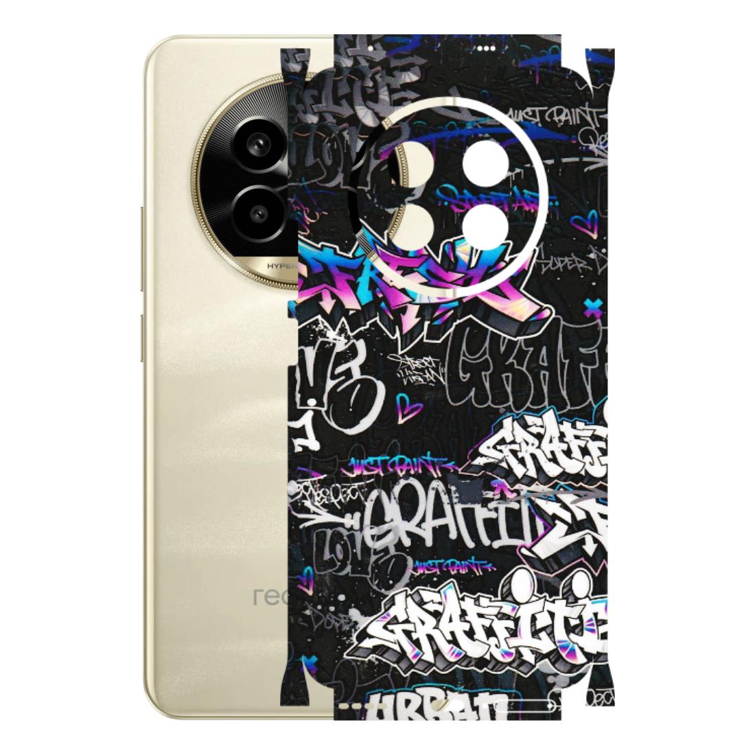 Realme Phone Skins (All Models) - Graffiti Killer - 3D Embossed Finish (L-274) Realme 14 Pro Lite
