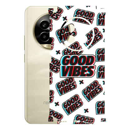 Realme Phone Skins (All Models) - Good Vibes - 3D Embossed Finish (L-282) Realme 14 Pro Lite