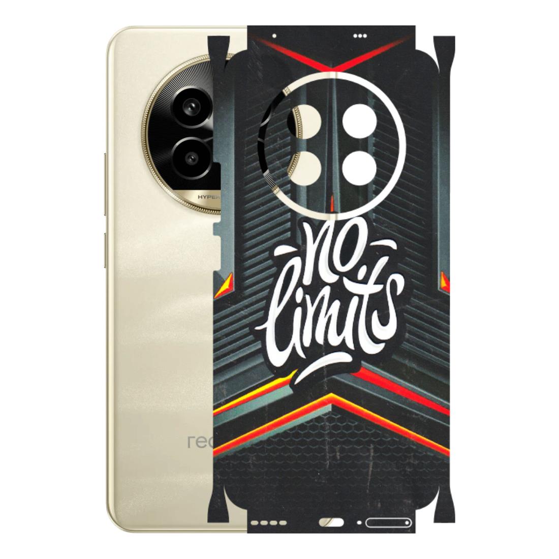 Realme Phone Skins (All Models) - No Limits - 3D Embossed Finish (L-286) Realme 14 Pro Lite