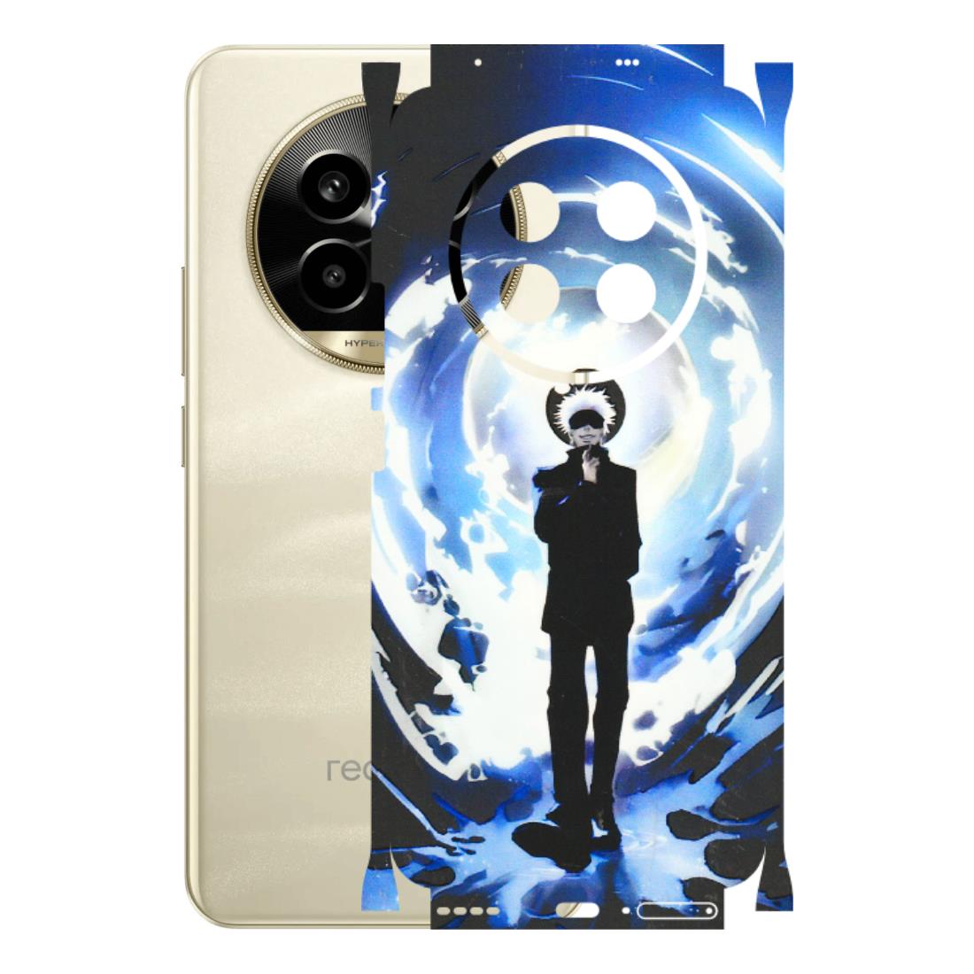 Realme Phone Skins (All Models) - Jujustu Kaisen Anime Manga - 3D Embossed Finish (L-317) Realme 14 Pro Lite