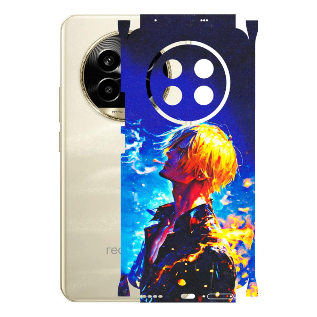 Realme Phone Skins (All Models) - Sanji Vinsmoke One Piece - 3D Embossed Finish (L-319) Realme 14 Pro Lite
