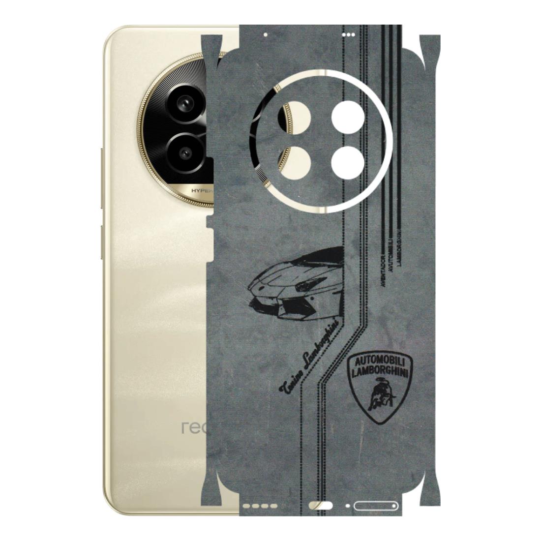 Realme Phone Skins (All Models) - New Lamborgini Aventador - 3D Embossed Finish (L-321) Realme 14 Pro Lite