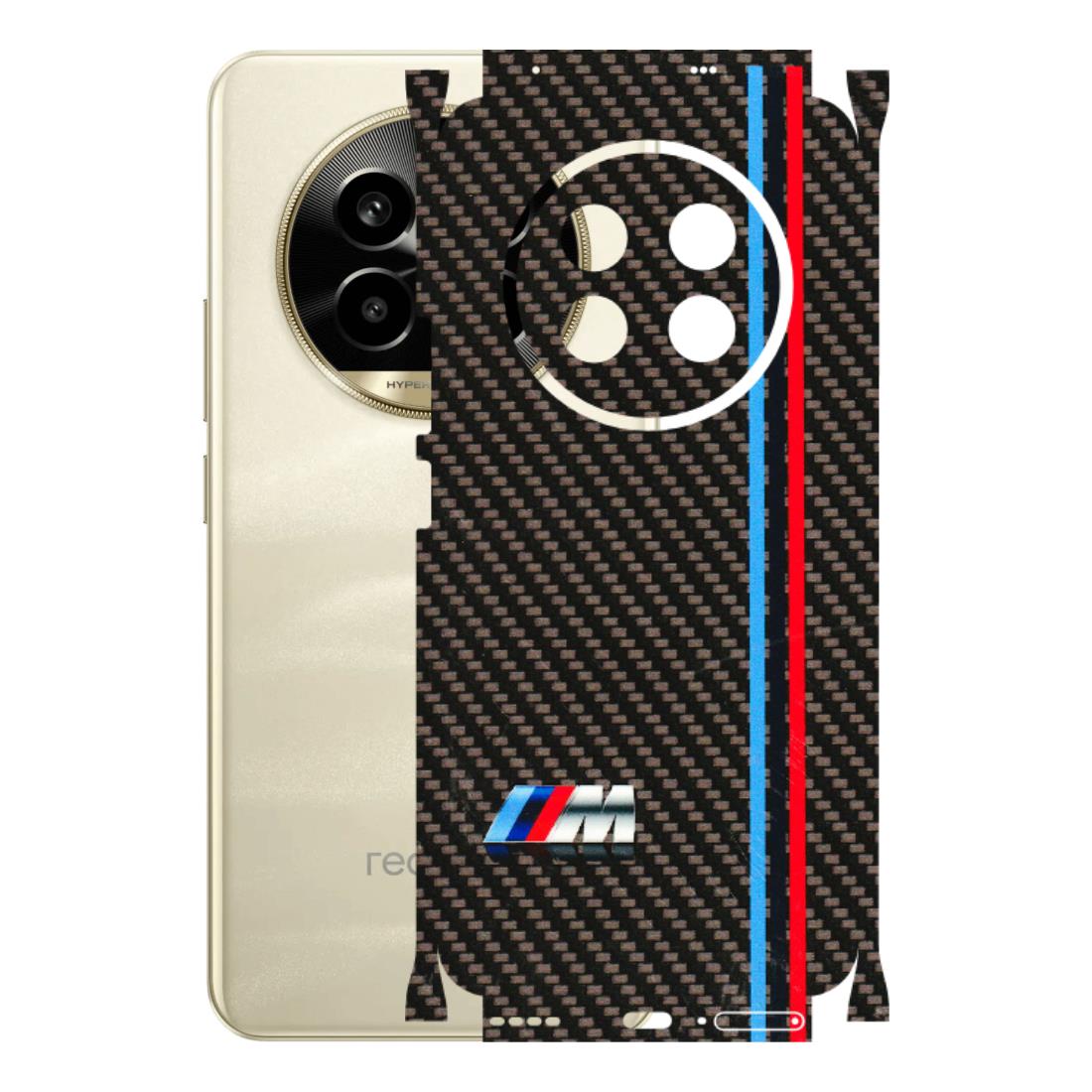 Realme Phone Skins (All Models) - BM Carbon Fiber Feels - 3D Embossed Finish (L-38) Realme 14 Pro Lite