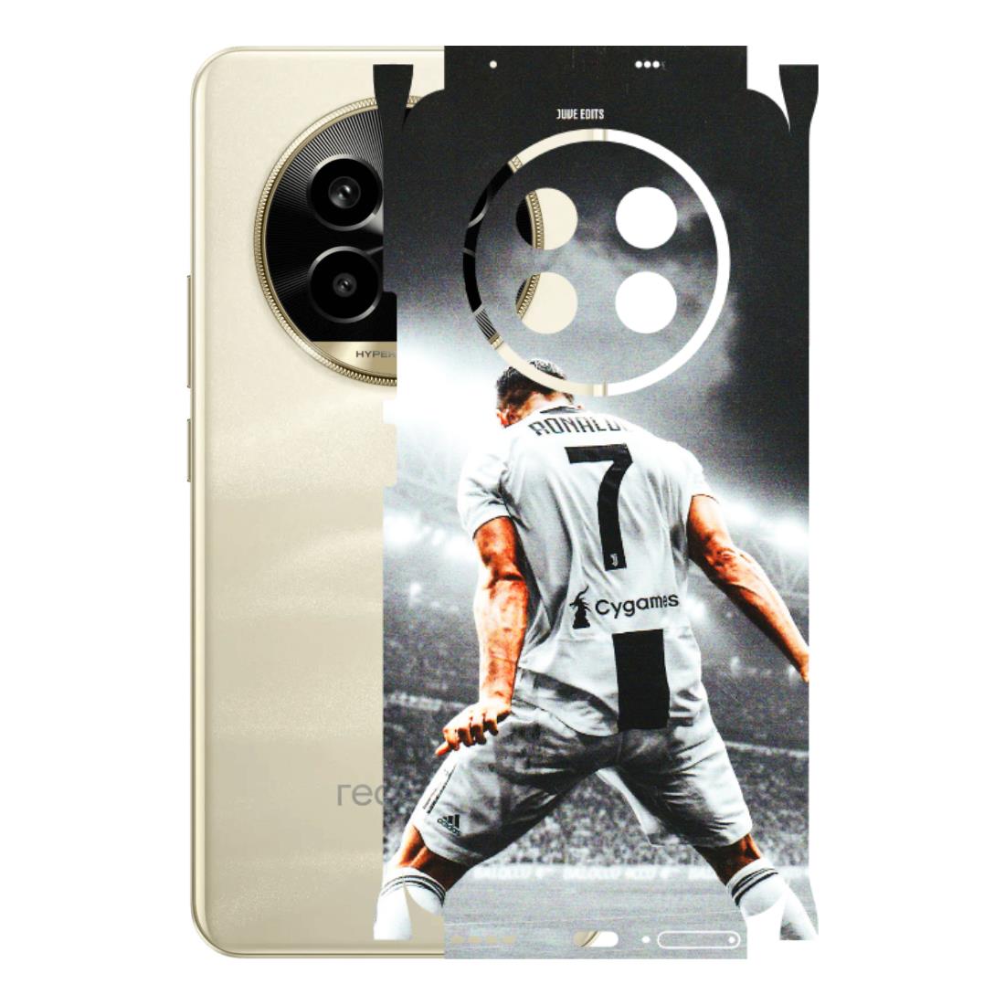 Realme Phone Skins (All Models) - Ronaldo CR7 Crazy - 3D Embossed Finish (L-44) Realme 14 Pro Lite