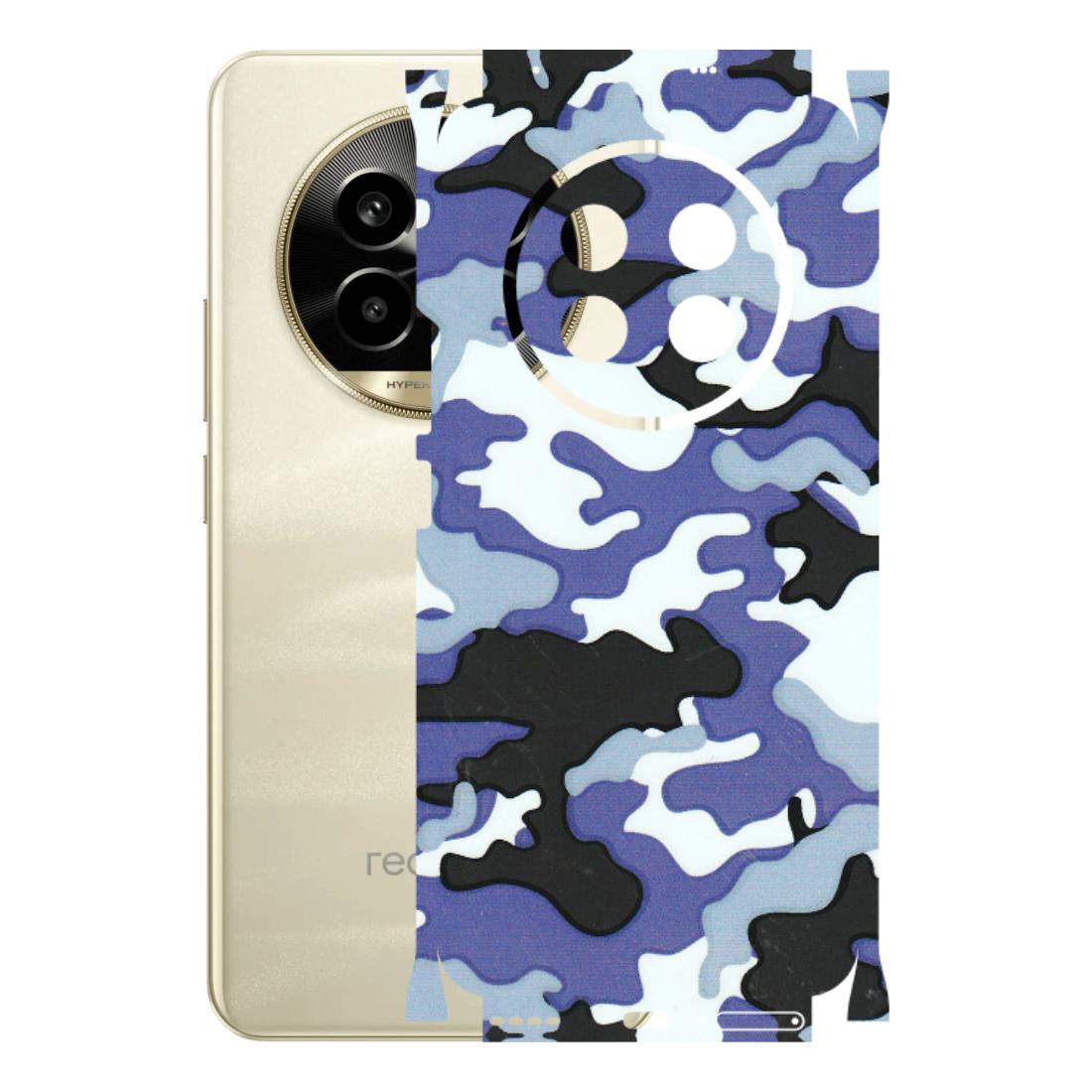 Realme Phone Skins (All Models) - Powerfull Military Camoflauge - 3D Embossed Finish (L-49) Realme 14 Pro Lite