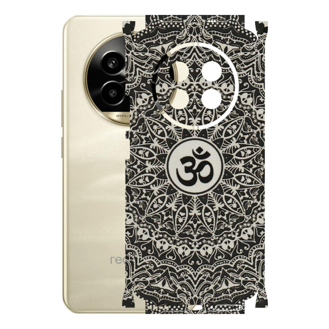 Realme Phone Skins (All Models) - Aum Elegant Mandala - 3D Embossed Finish (L-62) Realme 14 Pro Lite