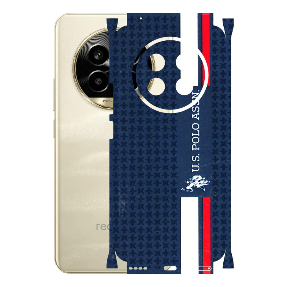 Realme Phone Skins (All Models) - US POLO Designer Brand - 3D Embossed Finish (L-65) Realme 14 Pro Lite