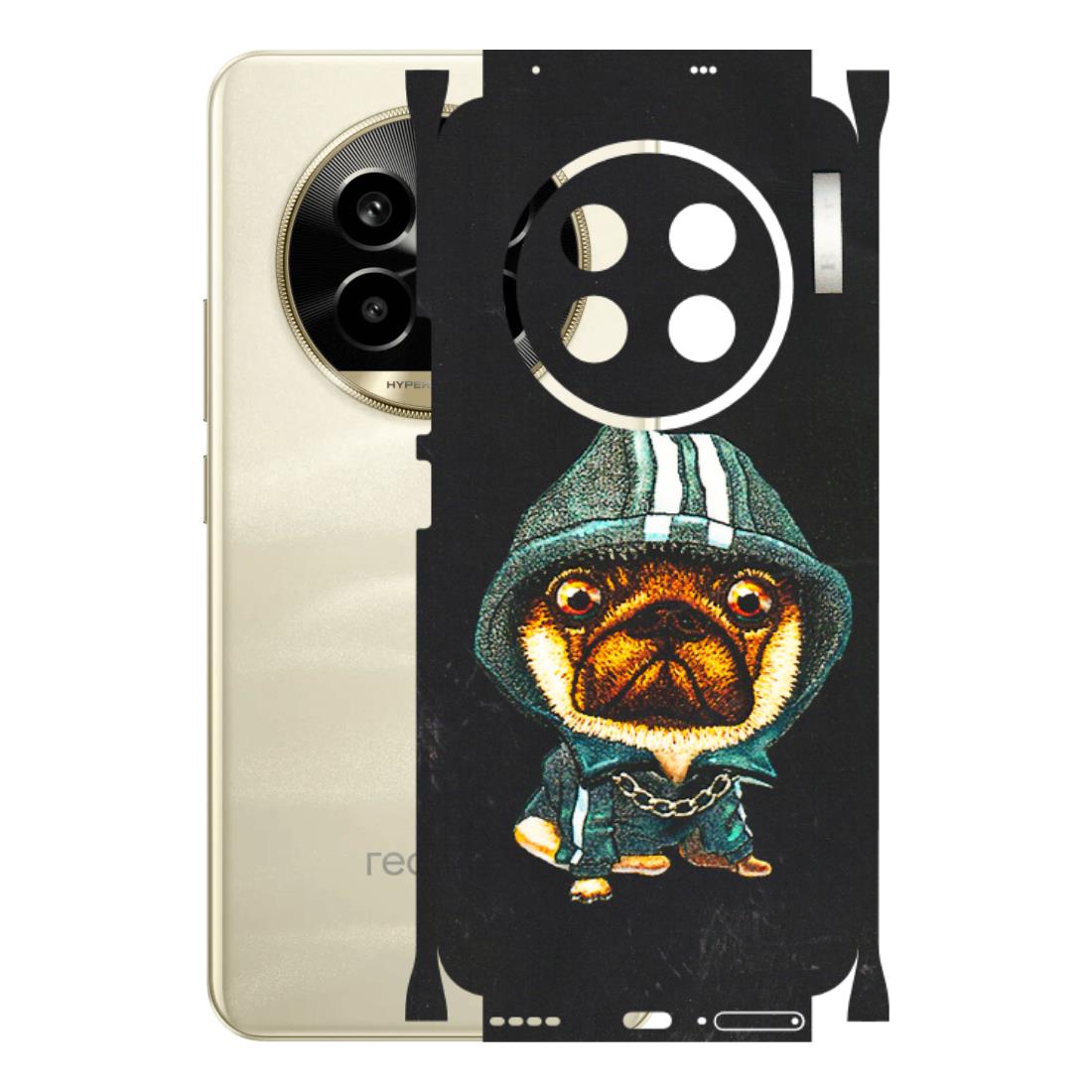 Realme Phone Skins (All Models) - Puppy N Hoodie - 3D Embossed Finish (L-90) Realme 14 Pro Lite