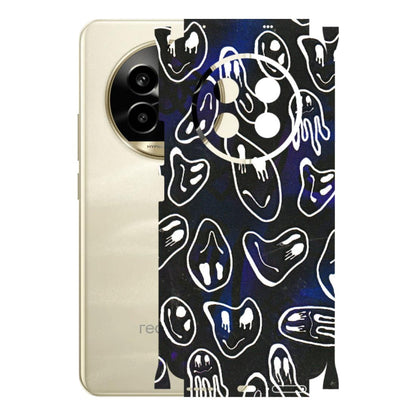 Realme Phone Skins (All Models) - Distorted Smileys - 3D Embossed Finish (L-92) Realme 14 Pro Lite