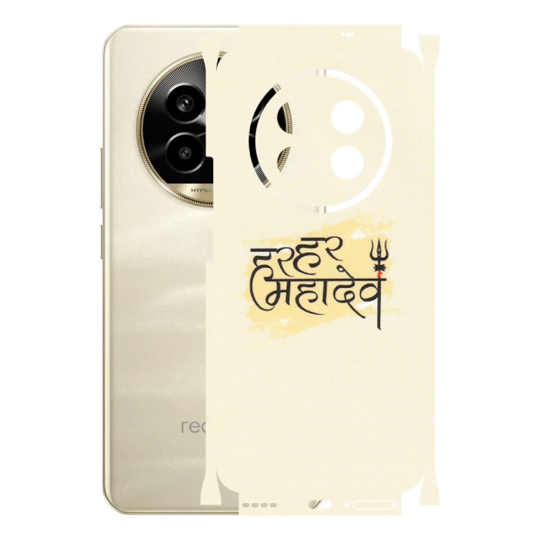 Realme Phone Skins (All Models) - Har Har Mahadev - Matte Finish (M-10) Realme 14 Pro Lite