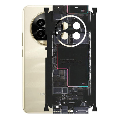 Realme Phone Skins (All Models) - Motherboard Circuit Layout - Matte Finish (M-117) Realme 14 Pro Lite