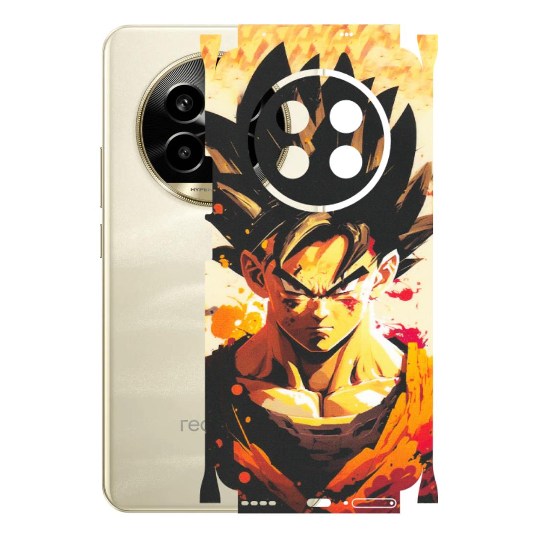 Realme Phone Skins (All Models) - Angry Goku - Matte Finish (M-12) Realme 14 Pro Lite