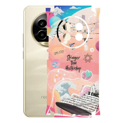Realme Phone Skins (All Models) - Stronger Then Yesterday - Matte Finish (M-128) Realme 14 Pro Lite