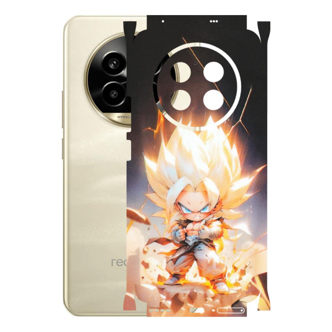 Realme Phone Skins (All Models) - Goku Dragon Cute Anime - Matte Finish (M-131) Realme 14 Pro Lite