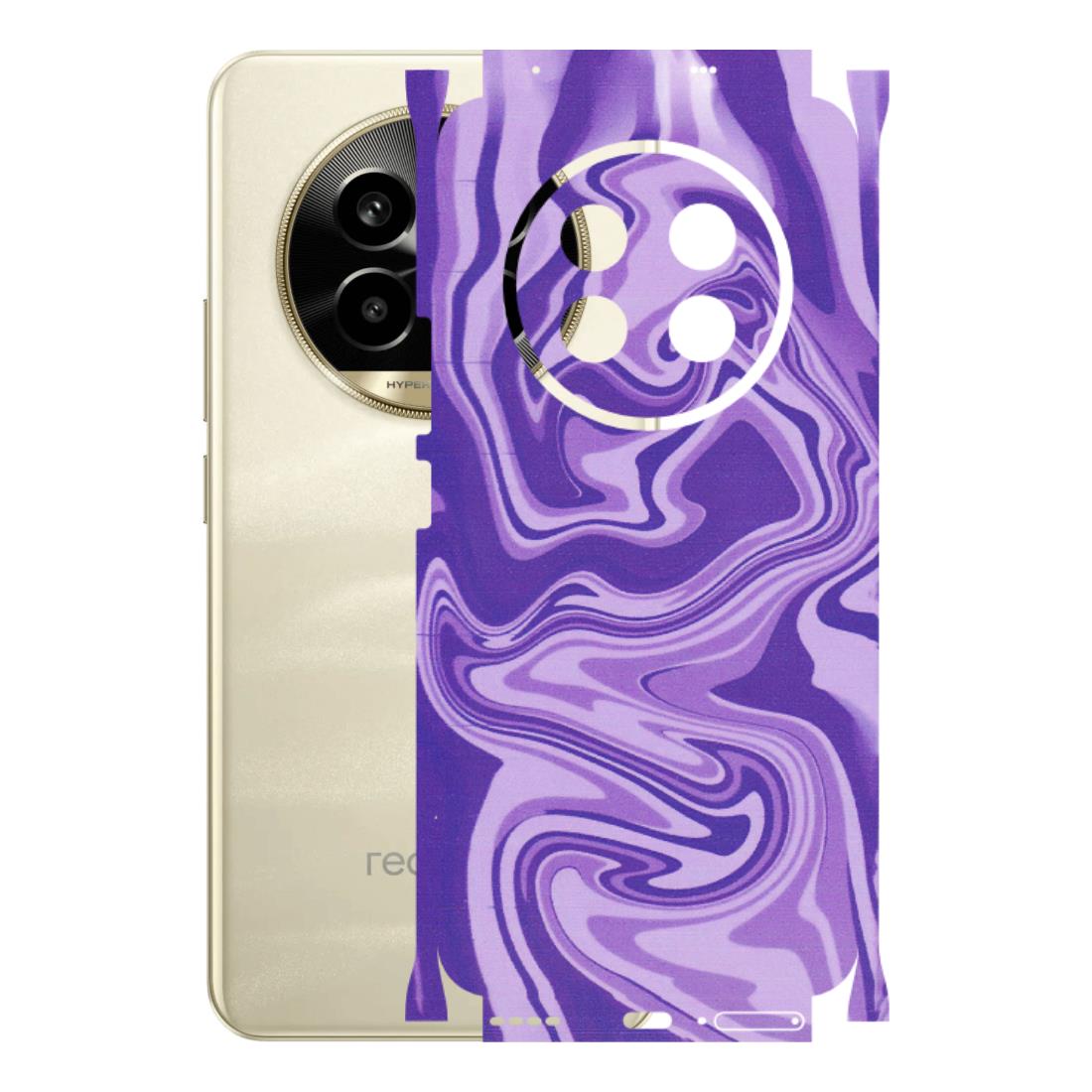 Realme Phone Skins (All Models) - Hazy Purple Nights - Matte Finish (M-14) Realme 14 Pro Lite