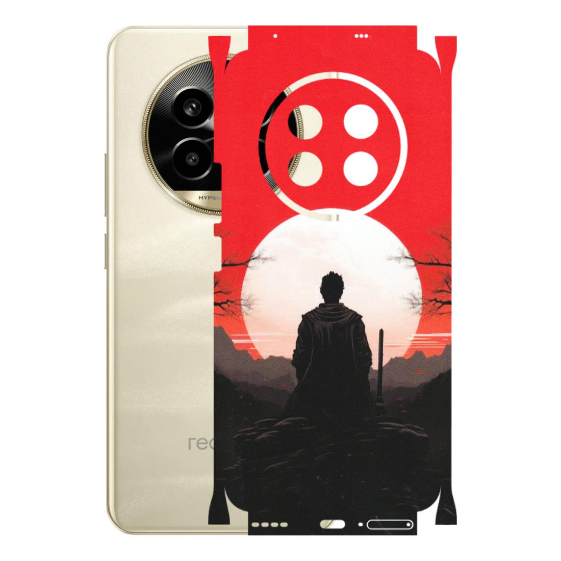 Realme Phone Skins (All Models) - Samurai Anime - Matte Finish (M-141) Realme 14 Pro Lite