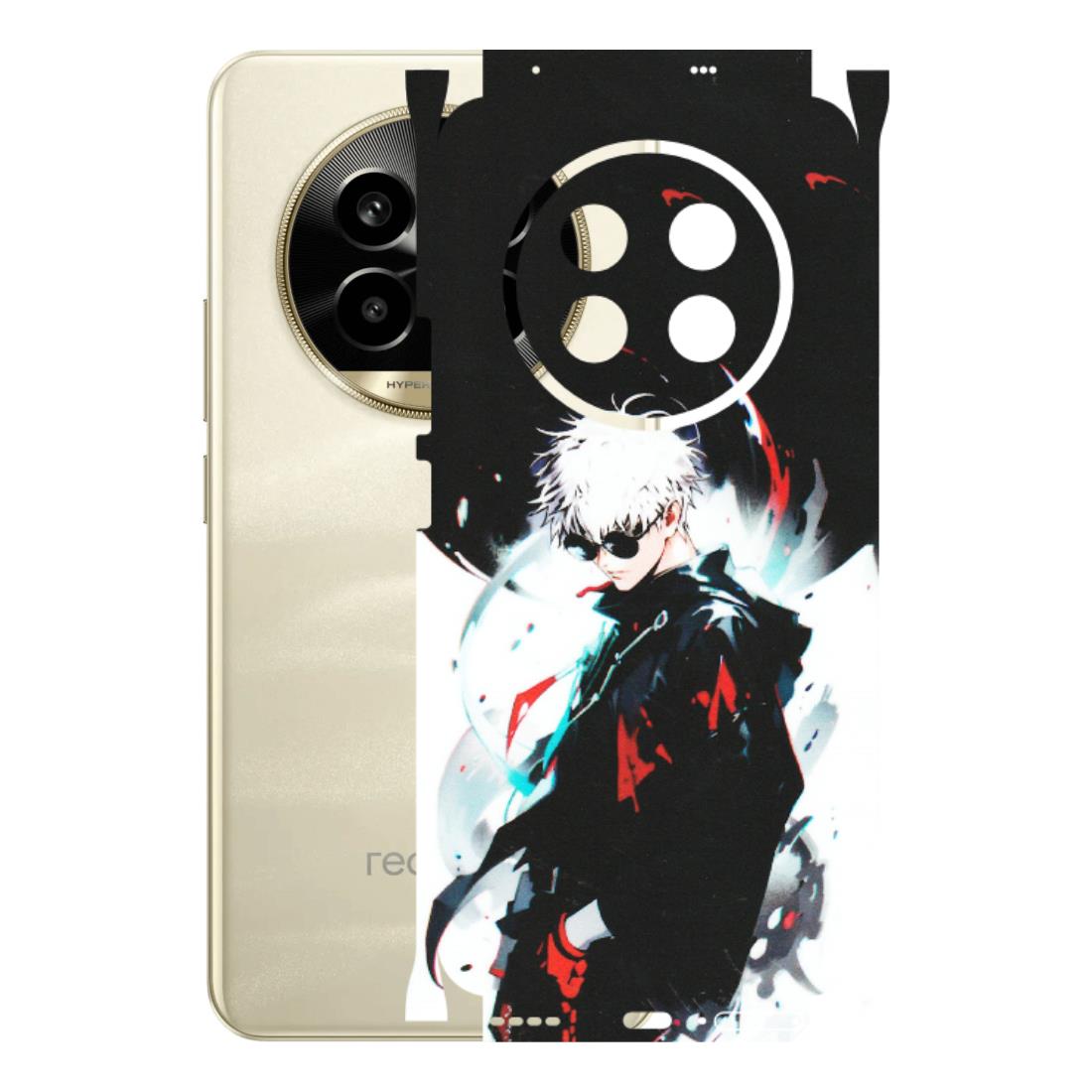 Realme Phone Skins (All Models) - Gojo Powerful Charater Kaisen Anime - Matte Finish (M-144) Realme 14 Pro Lite