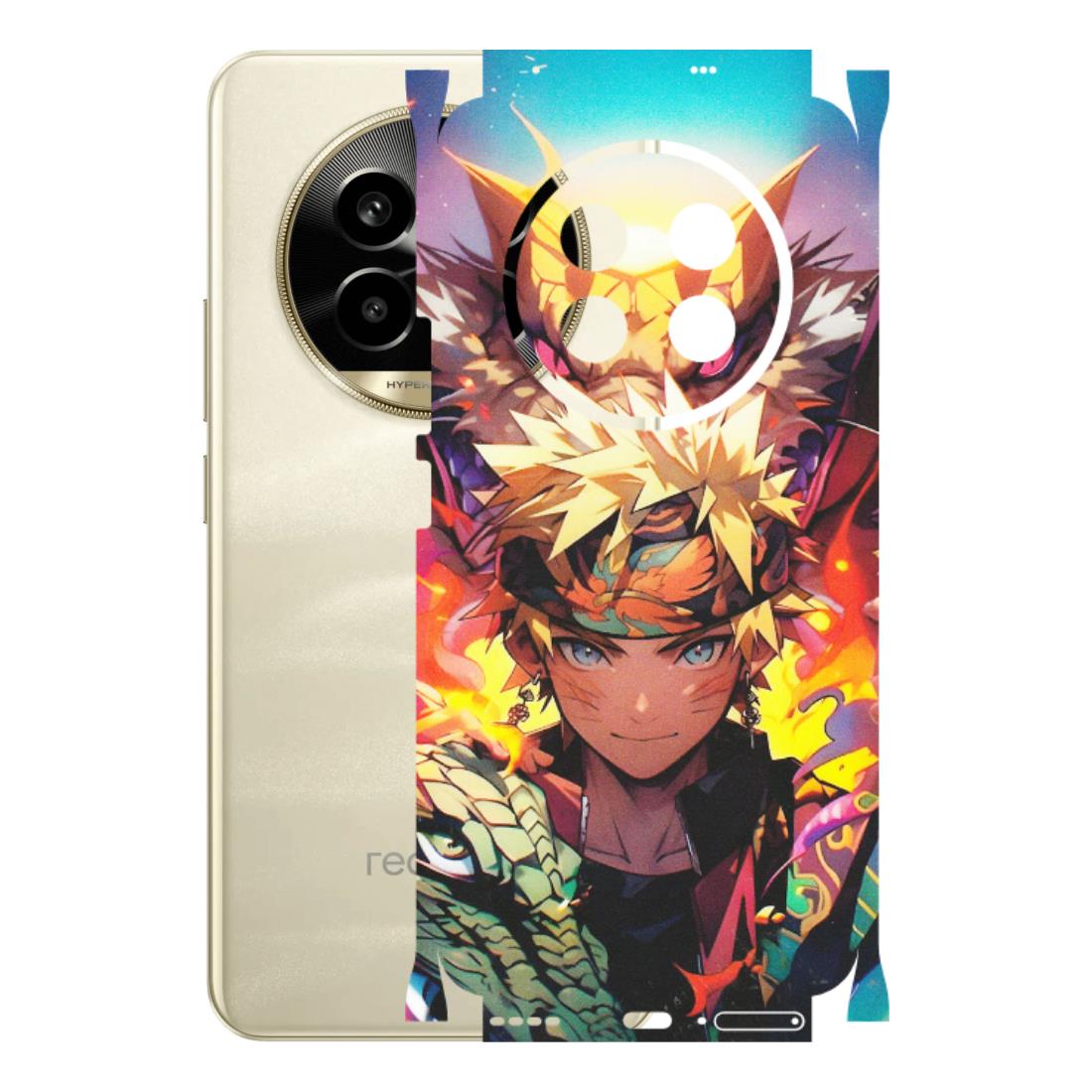 Realme Phone Skins (All Models) - Angry Naruto Anime - Matte Finish (M-148) Realme 14 Pro Lite