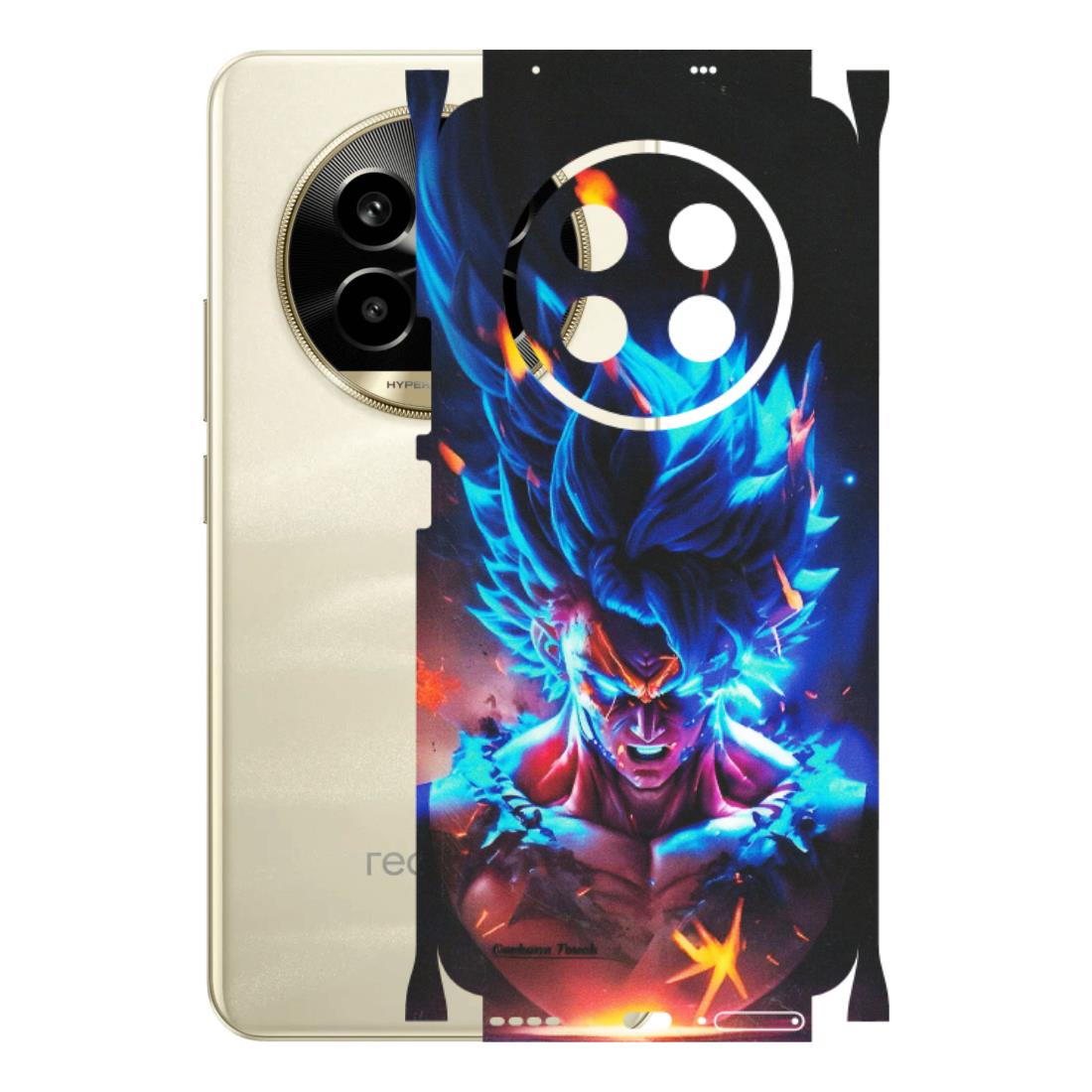 Realme Phone Skins (All Models) - Angry Goku Dragon Ball Anime - Matte Finish (M-150) Realme 14 Pro Lite
