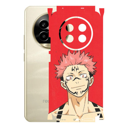 Realme Phone Skins (All Models) - Ryomen Sukuna Fun Anime - Matte Finish (M-153) Realme 14 Pro Lite