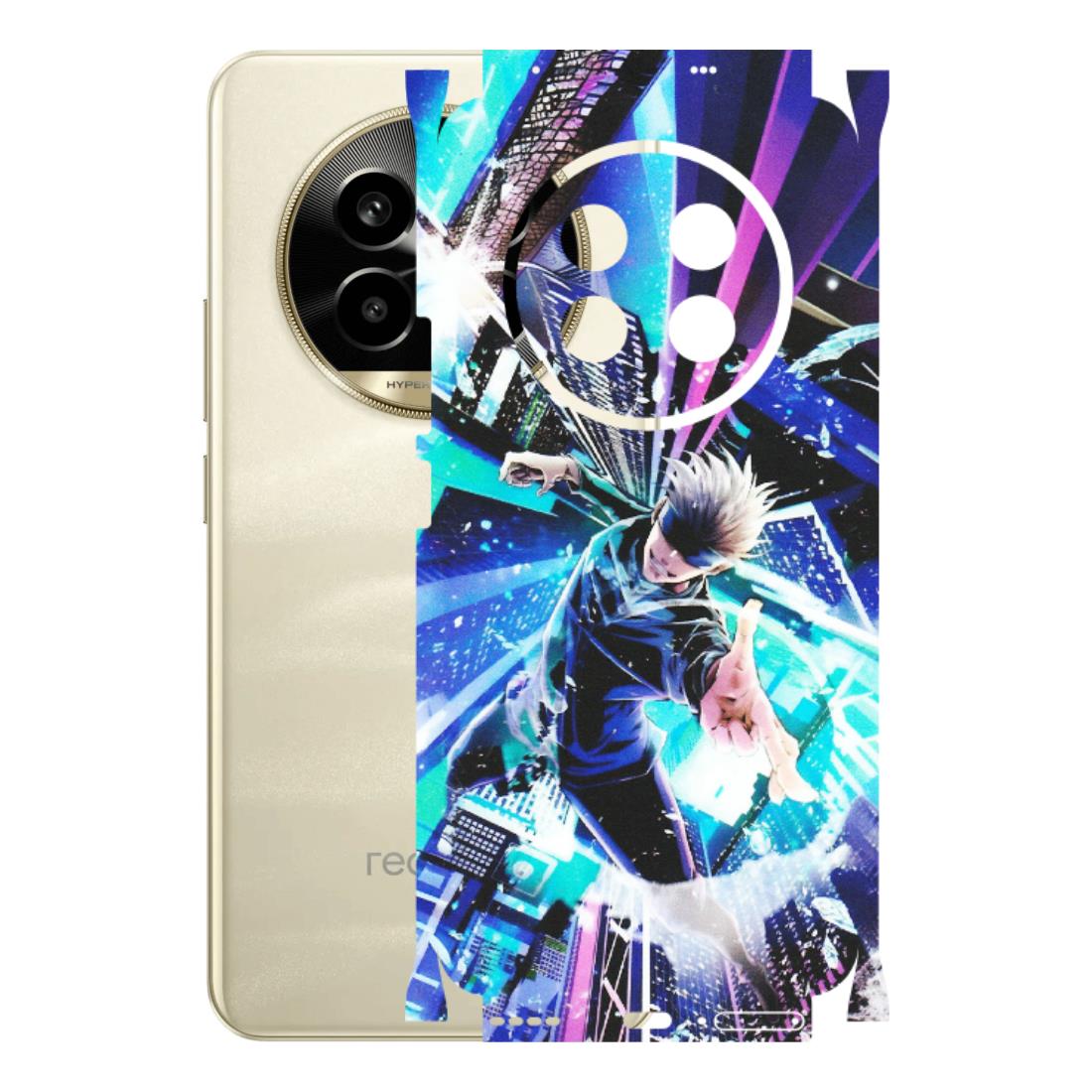 Realme Phone Skins (All Models) - Manga Action Jujustu Kaisen Anime - Matte Finish (M-155) Realme 14 Pro Lite