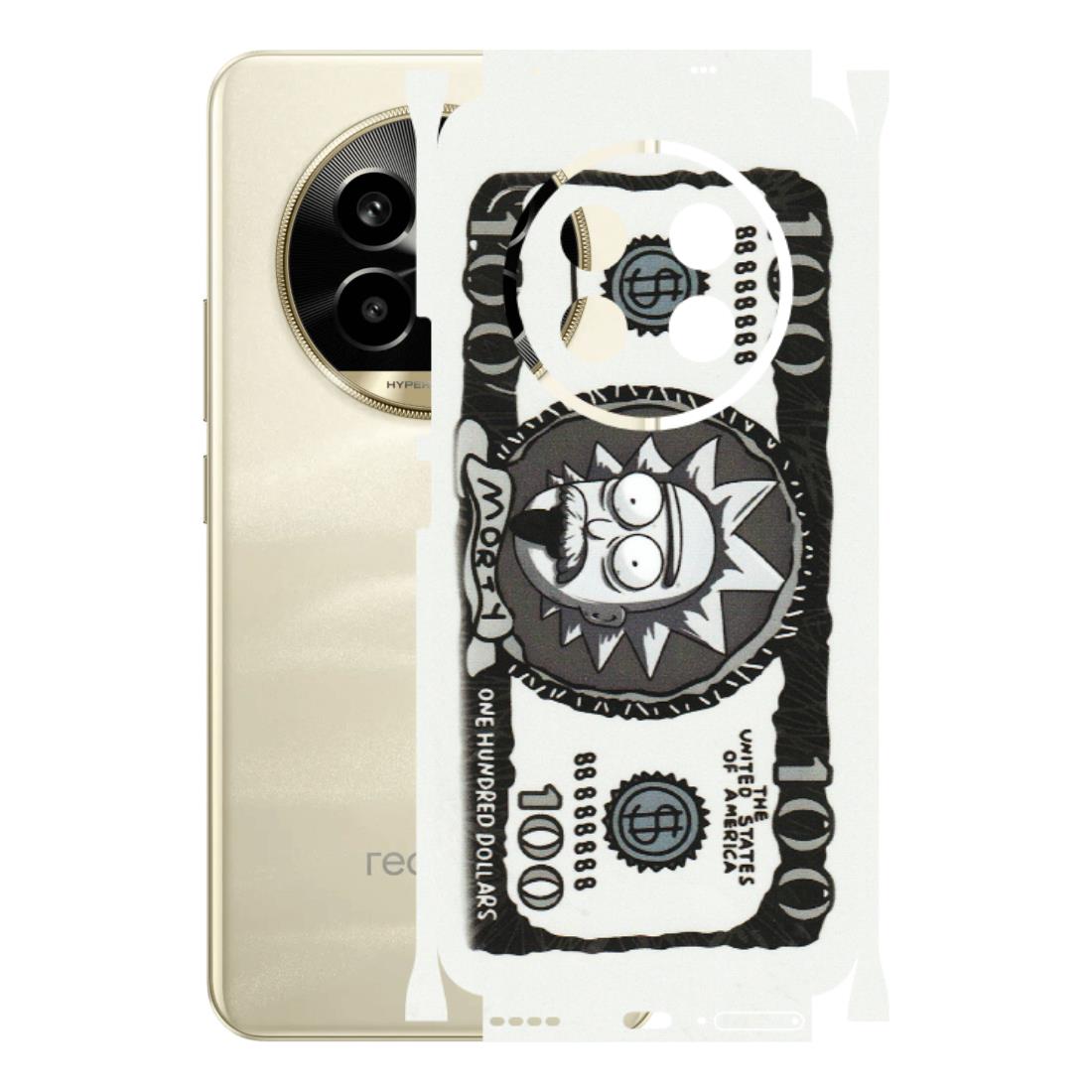Realme Phone Skins (All Models) - Rick And Morty Hundred Dollar Anime - Matte Finish (M-161) Realme 14 Pro Lite