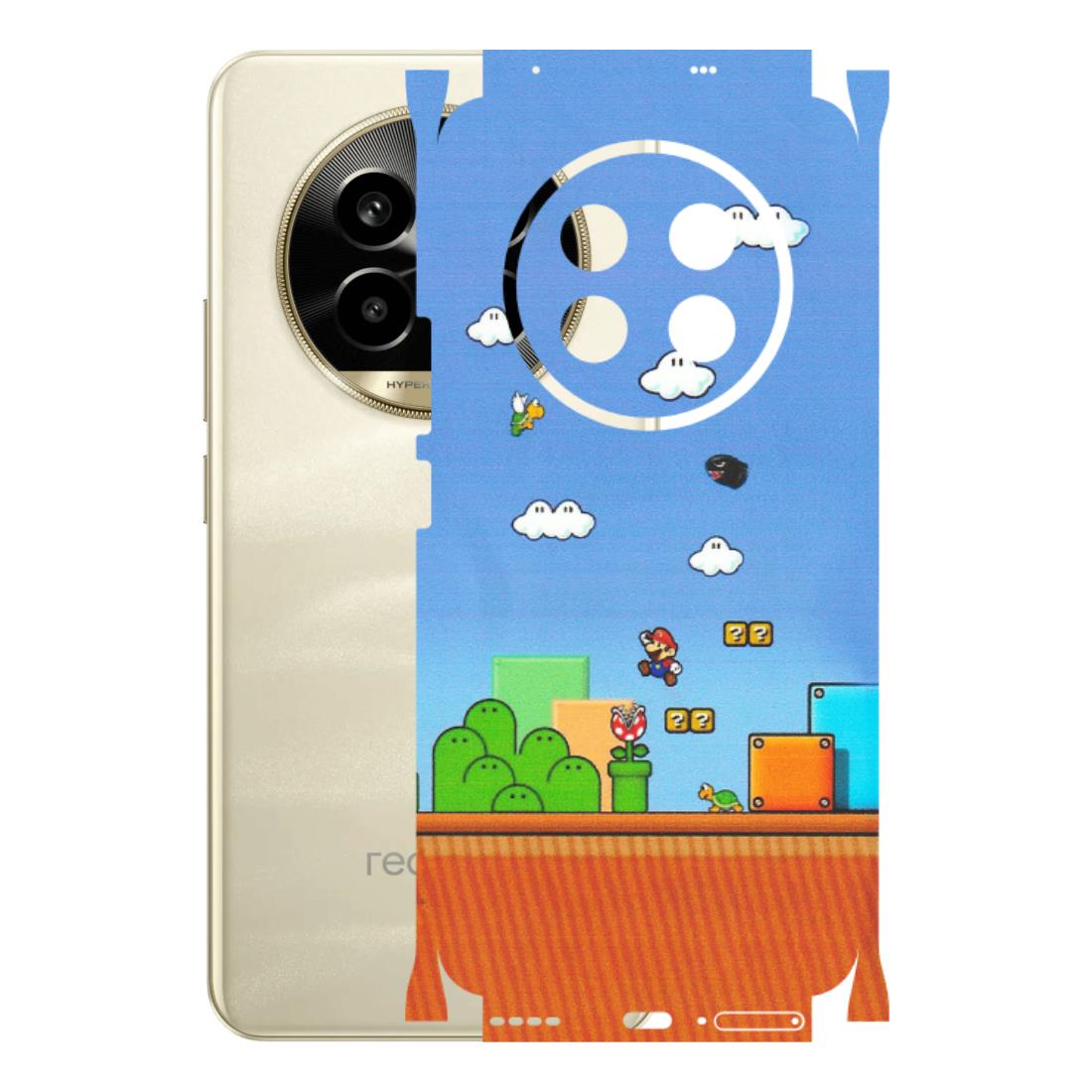 Realme Phone Skins (All Models) - Mario Game Scene - Matte Finish (M-24) Realme 14 Pro Lite