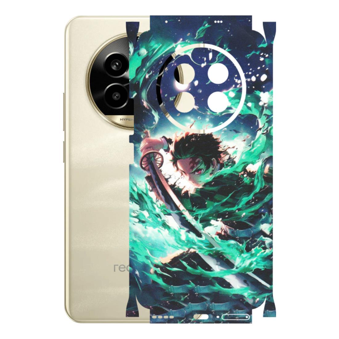 Realme Phone Skins (All Models) - Sword Fighter Anime - Matte Finish (M-29) Realme 14 Pro Lite