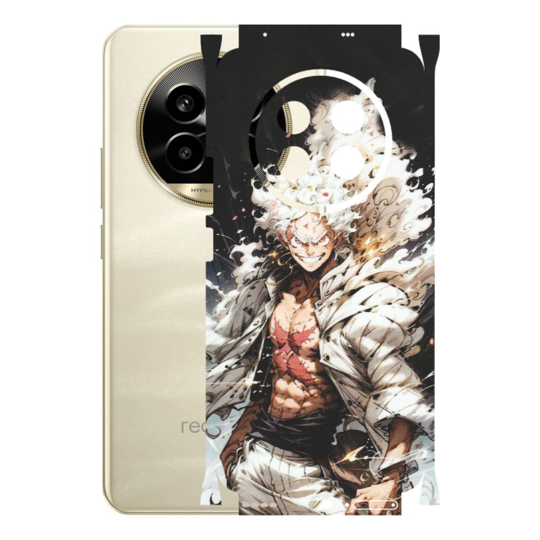 Realme Phone Skins (All Models) - Anime Angry Classy Character - Matte Finish (M-34) Realme 14 Pro Lite