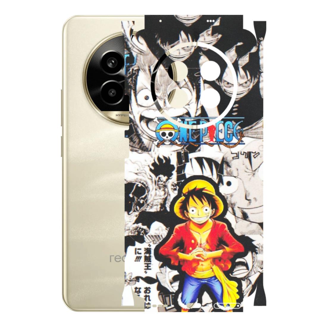 Realme Phone Skins (All Models) - One Piece B&W - Matte Finish (M-63) Realme 14 Pro Lite