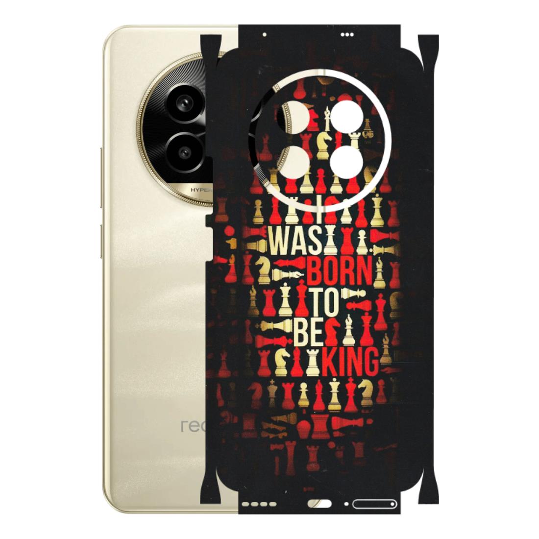 Realme Phone Skins (All Models) - Born To Be King - Matte Finish (M-73) Realme 14 Pro Lite