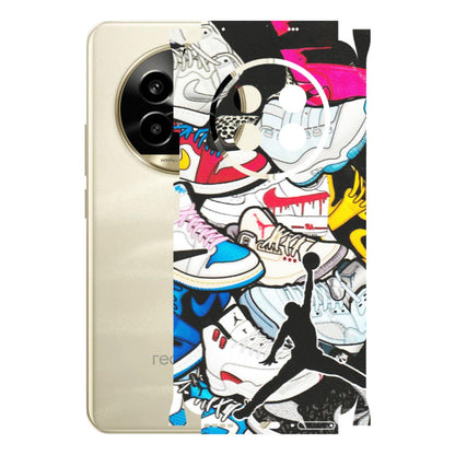 Realme Phone Skins (All Models) - Jordan Sneakers Fan - Matte Finish (M-80) Realme 14 Pro Lite