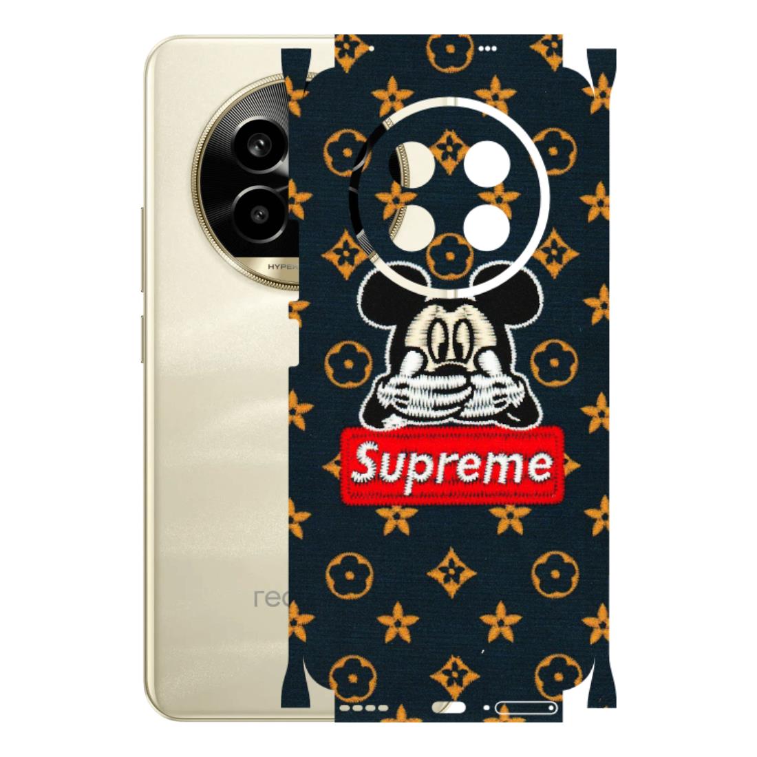 Realme Phone Skins (All Models) - Mickey Supreme - Matte Finish (M-83) Realme 14 Pro Lite