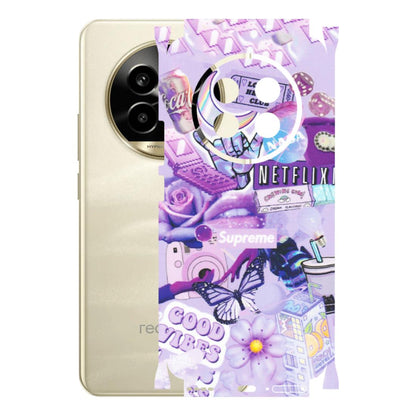 Realme Phone Skins (All Models) - Supreme Purple Magic - Matte Finish (M-88) Realme 14 Pro Lite