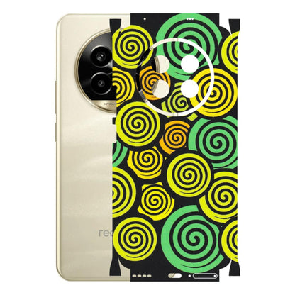 Realme Phone Skins (All Models) - Crazy Spiral - Matte Finish (M-91) Realme 14 Pro Lite