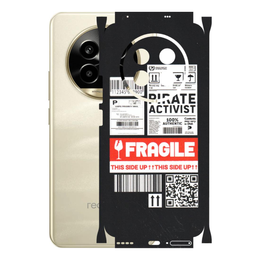 Realme Phone Skins (All Models) - Handle With Care - Matte Finish (M-99) Realme 14 Pro Lite