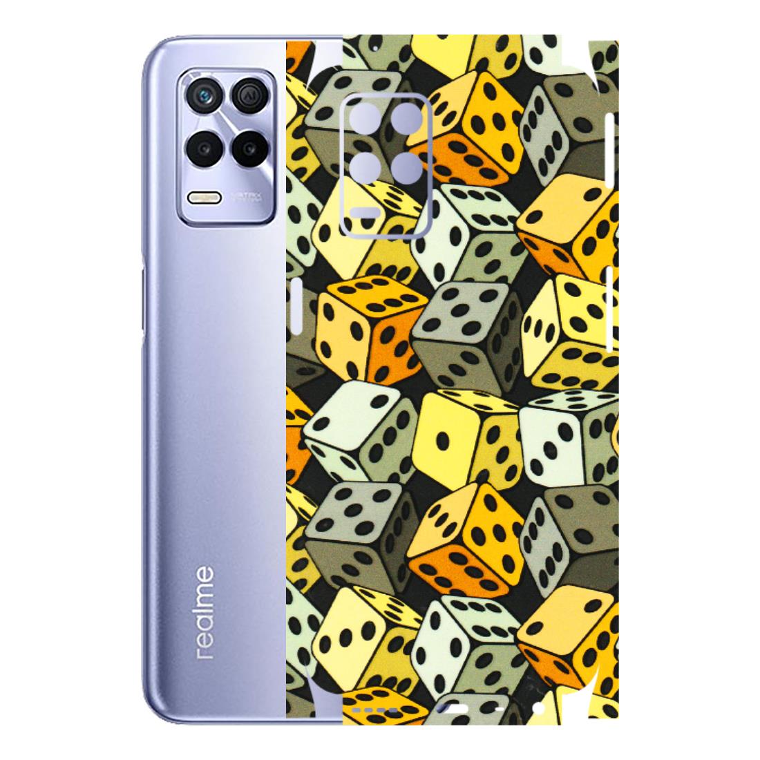 Realme Phone Skins (All Models) - Dices Of Life - 3D Embossed Finish (L-04) Realme 8S (5G)