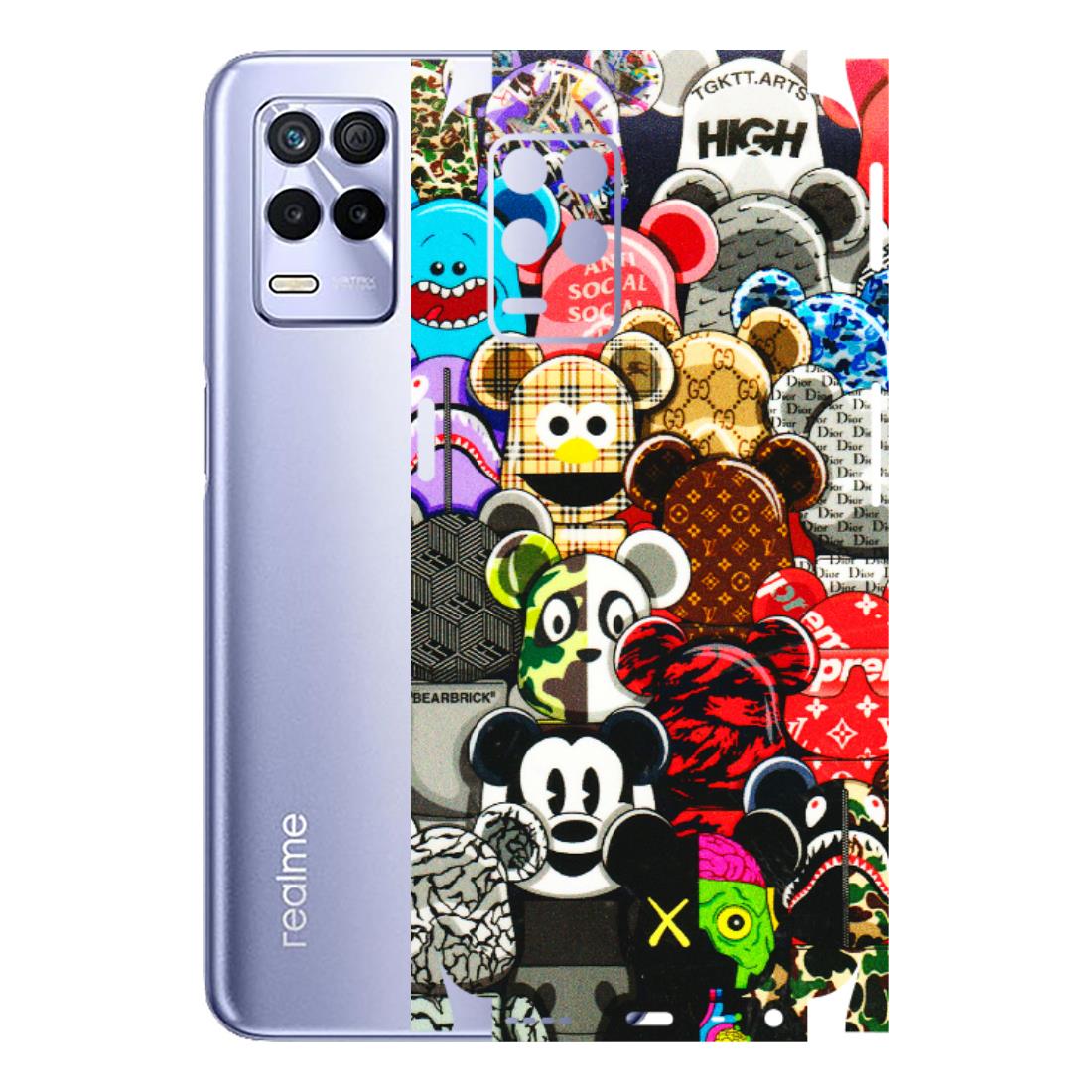Realme Phone Skins (All Models) - More Mickey Mouses - 3D Embossed Finish (L-118) Realme 8S (5G)