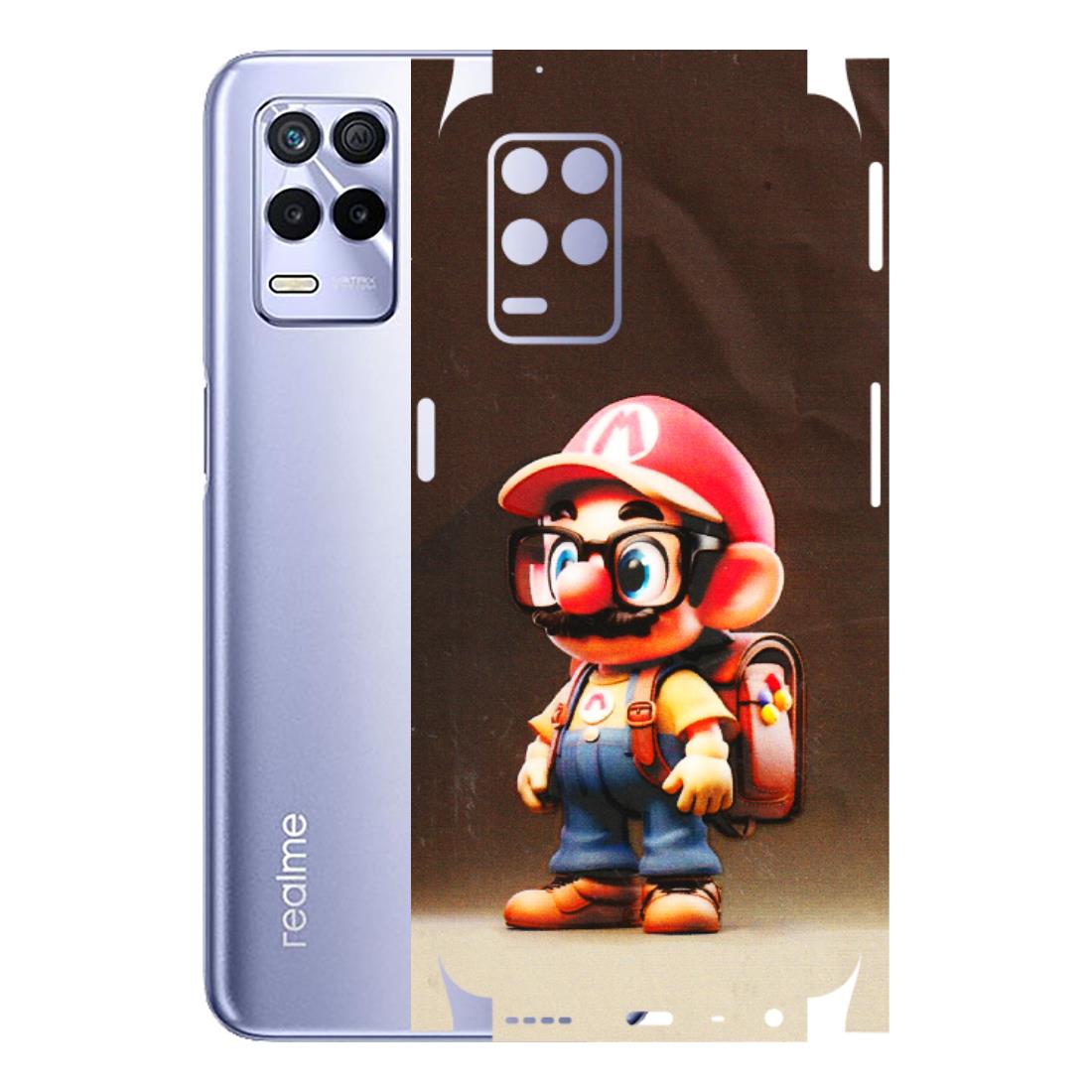 Realme Phone Skins (All Models) - Little Mario - 3D Embossed Finish (L-119) Realme 8S (5G)